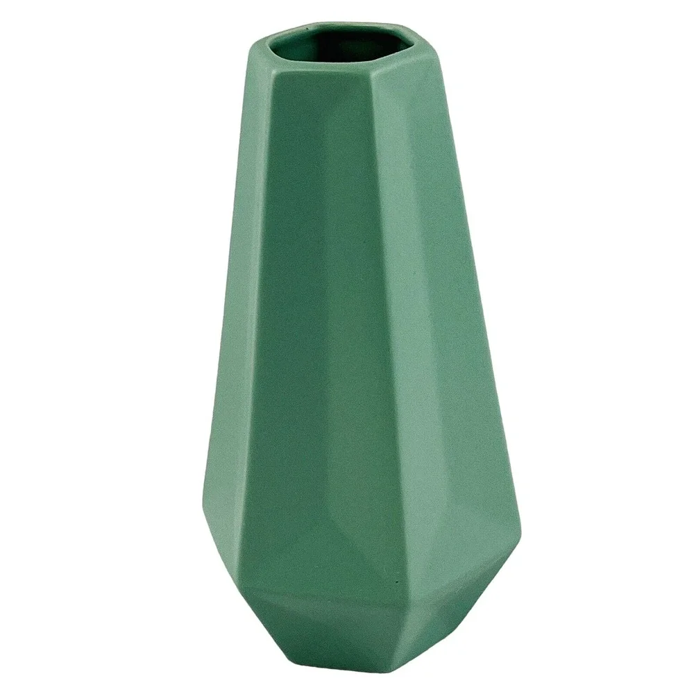 Ikea‎ Livslang Vase Soft Green 3D Hexagon 8